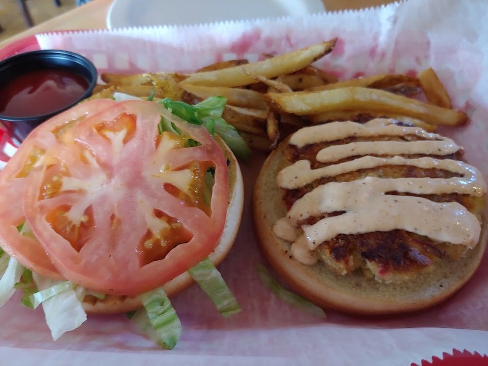 Crab Cake Sandwich